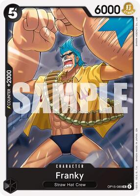 Franky card from Adventure on Kami's Island