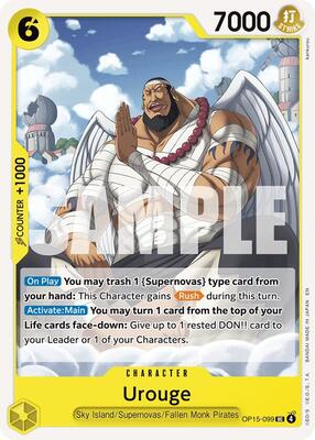 Urouge card from Adventure on Kami's Island