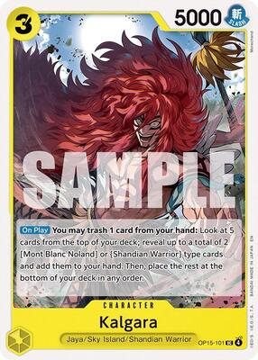 Kalgara card from Adventure on Kami's Island