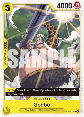 Genbo card from Adventure on Kami's Island
