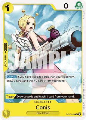 Conis card from Adventure on Kami's Island