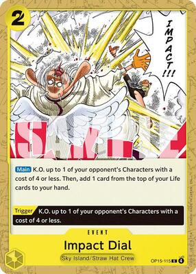 Impact Dial card from Adventure on Kami's Island