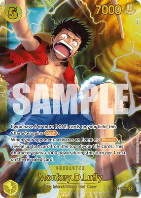 Monkey.D.Luffy (OP15-119) card from Adventure on Kami's Island