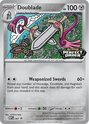 Doublade - 067 card from ME: Mega Evolution Promo