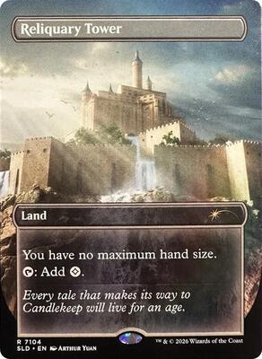 Reliquary Tower (7104) card from Secret Lair Drop Series