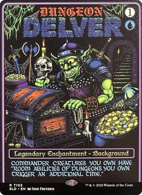 Dungeon Delver card from Secret Lair Drop Series