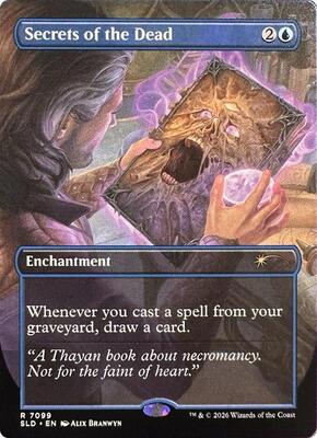 Secrets of the Dead card from Secret Lair Drop Series
