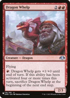 Dragon Whelp (DMR) card from The List Reprints