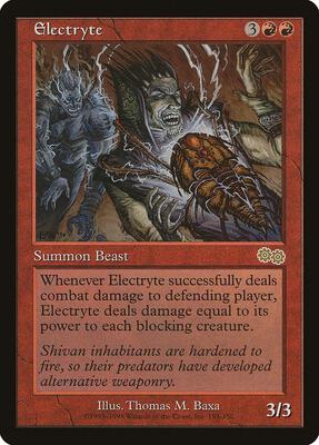 Electryte card from Urza's Saga