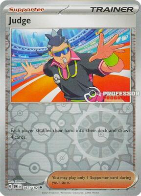 Judge - 167/182 card from Professor Program Promos