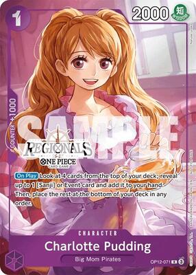 Charlotte Pudding (Regional Participation Pack 2026 Vol.1) card from One Piece Promotion Cards