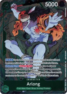 Arlong (Dash Pack) card from Adventure on Kami's Island