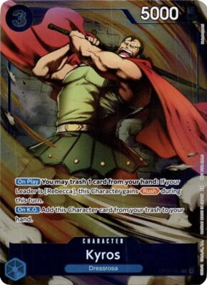 Kyros (Dash Pack) card from Adventure on Kami's Island