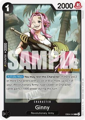 Ginny card from Adventure on Kami's Island Release Event Cards