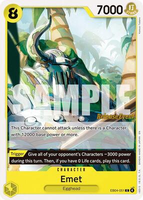 Emet card from Adventure on Kami's Island Release Event Cards