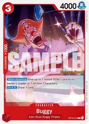 Buggy card from Adventure on Kami's Island Release Event Cards