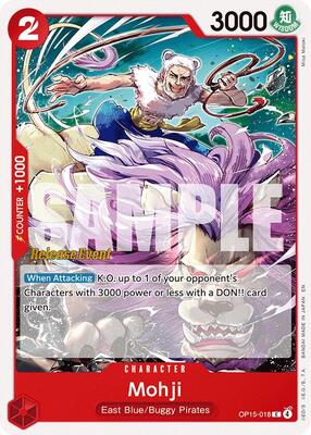 Mohji card from Adventure on Kami's Island Release Event Cards