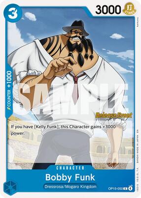 Bobby Funk card from Adventure on Kami's Island Release Event Cards