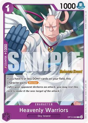 Heavenly Warriors card from Adventure on Kami's Island Release Event Cards