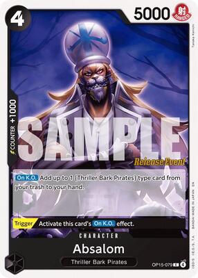 Absalom card from Adventure on Kami's Island Release Event Cards