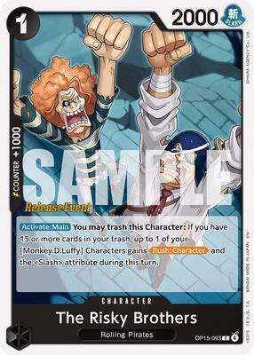 The Risky Brothers card from Adventure on Kami's Island Release Event Cards