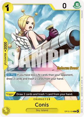 Conis card from Adventure on Kami's Island Release Event Cards