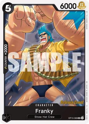 Franky card from Adventure on Kami's Island Release Event Cards