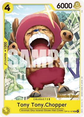 Tony Tony.Chopper (OP15-107) card from Adventure on Kami's Island Release Event Cards