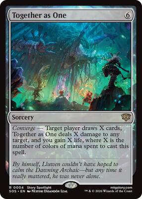 Together as One card from Secrets of Strixhaven