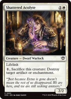 Shattered Acolyte card from Secrets of Strixhaven
