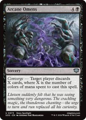 Arcane Omens card from Secrets of Strixhaven