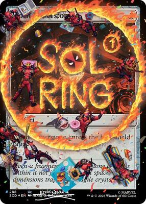 Sol Ring (288) (Pool Party Foil) card from Secret Lair Drop Series