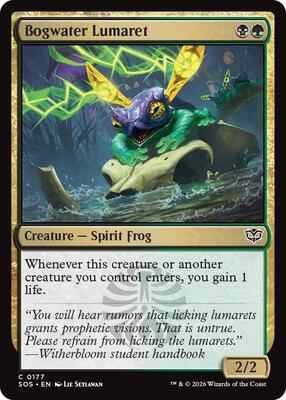 Bogwater Lumaret card from Secrets of Strixhaven