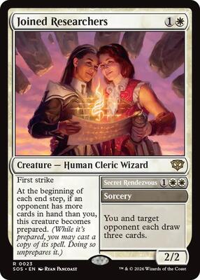 Joined Researchers card from Secrets of Strixhaven