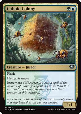 Cuboid Colony card from Secrets of Strixhaven
