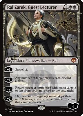 Ral Zarek, Guest Lecturer card from Secrets of Strixhaven