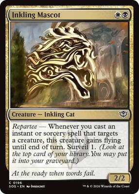 Inkling Mascot card from Secrets of Strixhaven
