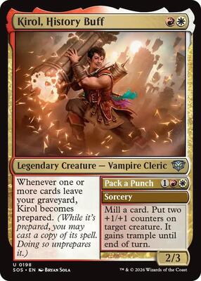 Kirol, History Buff card from Secrets of Strixhaven