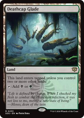 Deathcap Glade card from Secrets of Strixhaven