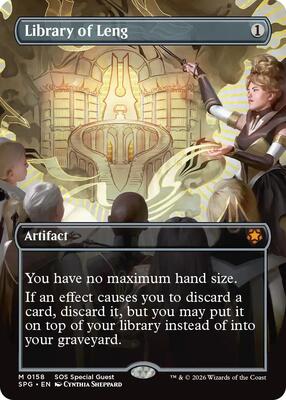 Library of Leng (Borderless) card from Special Guests