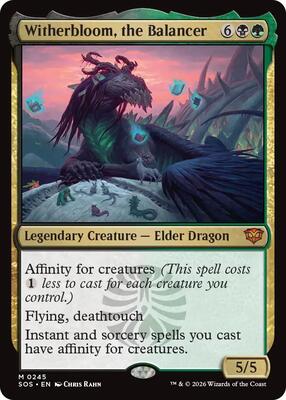 Witherbloom, the Balancer card from Secrets of Strixhaven