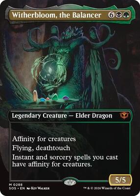 Witherbloom, the Balancer (Borderless) card from Secrets of Strixhaven