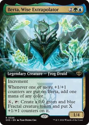 Berta, Wise Extrapolator (Extended Art) card from Secrets of Strixhaven