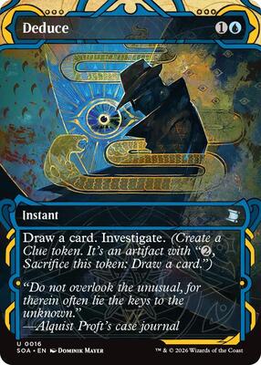Deduce card from Secrets of Strixhaven: Mystical Archive