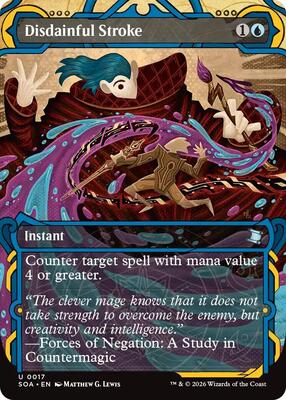 Disdainful Stroke card from Secrets of Strixhaven: Mystical Archive