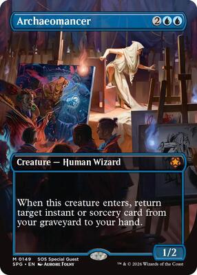 Archaeomancer (Borderless) card from Special Guests