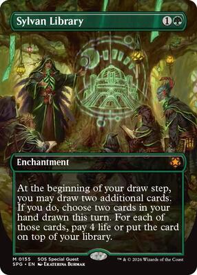 Sylvan Library (Borderless) card from Special Guests