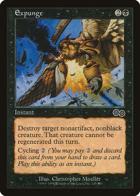 Expunge card from Urza's Saga