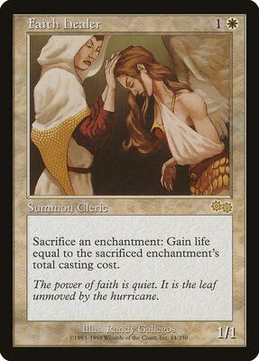 Faith Healer card from Urza's Saga