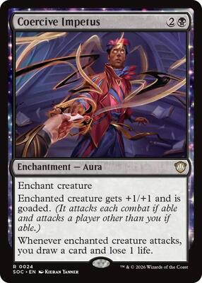 Coercive Impetus card from Commander: Secrets of Strixhaven